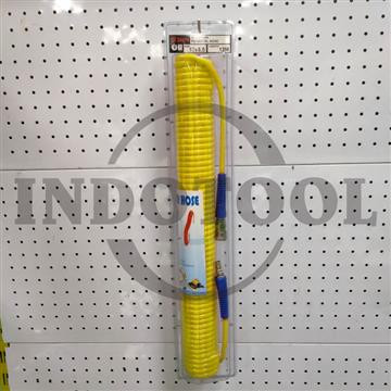 [EZM.5203191] SELANG ANGIN KOMPRESOR / SELANG SPIRAL - KUNING 6.5 x 10mm x 12M SHPI