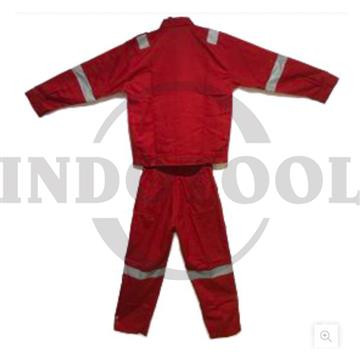 [EZM.5203227] SETELAN BAJU CELANA KERJA MERAH XXL /  STEEL HORSE