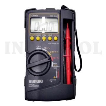 [EZM.5203261] Digital Multimeter CD800A SANWA Multimeter Digital CD800A