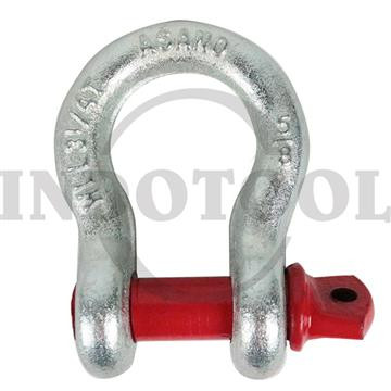 [EZM.5203458] BOW SHACKLE OMEGA, SEGEL SCREW PIN 1-1/4", 12T /SCREW PIN SHACKLE G209