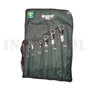 [EZM.5203672] Kunci Ring Set 6 Pcs Double Box End Wrench SET (METRIC) SATA