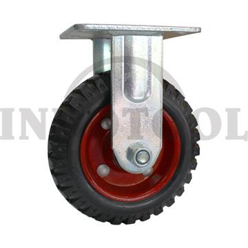 [EZM.5204414] Roda Troli Gerobak 10 inch 250kg Mati Fixed Karet Kembang ROHA
