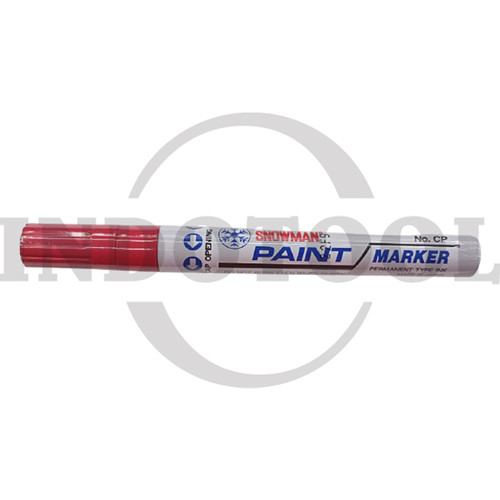 [EZM.5205056] PAINT MARKER, RED SNOWMAN