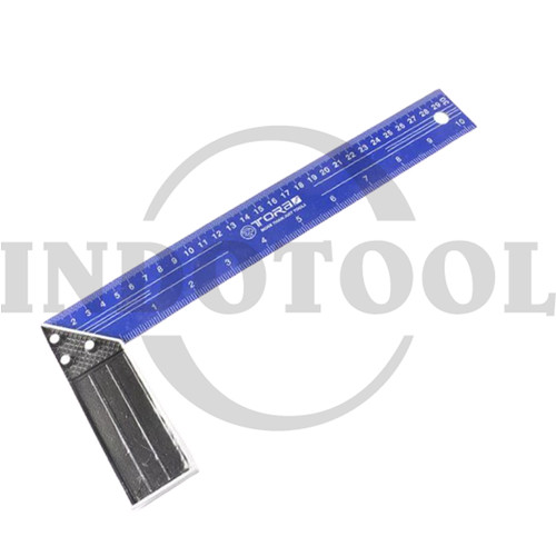 [EZM.5205126] PENGGARIS SIKU STAINLESS STEEL / ANGLE RULER SS 10" / 250MM TORA