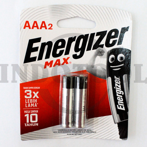 [EZM.5205293] BATTERY ALKALINE MAX E92 AAA BP2 MAX ENERGIZER