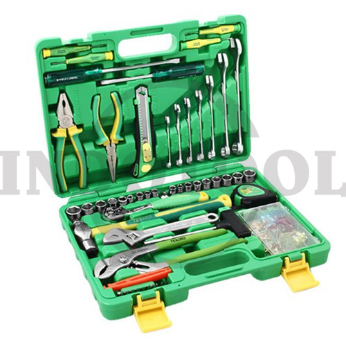 [EZM.5205294] 60 PCS ALAT TOOL SET PERKAKAS MEKANIK MECHANIC TOOLS PLASTIK TEKIRO