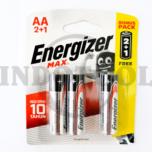 [EZM.5205298] BATTERY ALKALINE MAX E91 AA BP2+1 MAX ENERGIZER