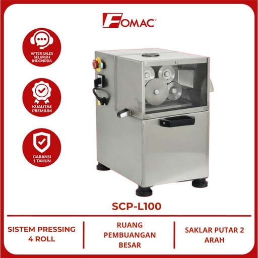 [EZO.5200014] FOMAC Mesin peras tebu sugar cane juicer SCP-L100