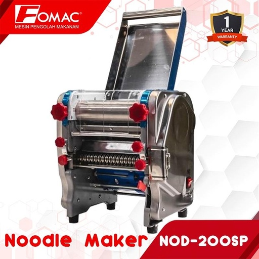 [EZO.5200018] FOMAC Noodle Maker NOD-200SP Mesin Pembuat Mie Pengatur Ketebalan Mie Pasta Maker Penipis Adonan
