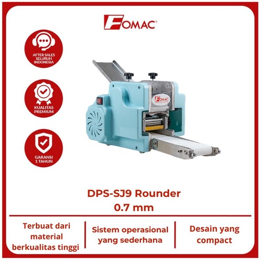 [EZO.5200020] FOMAC Dumpling Skin Maker DPS-SJ9 Rounder 0.7 mm