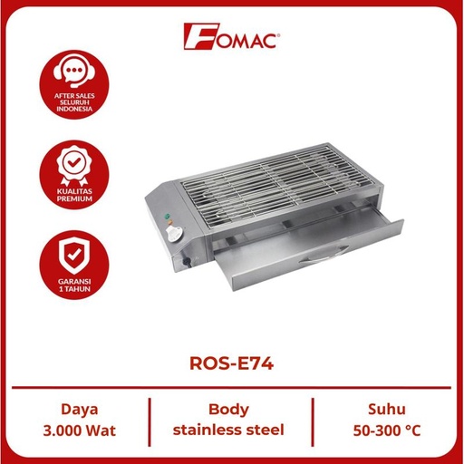 [EZO.5200027] Fomac Roaster ROS-E74 pemanggang Elektrik