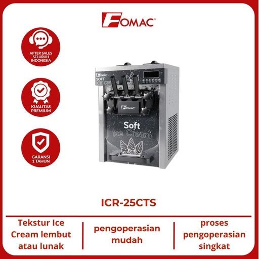 [EZO.5200030] FOMAC Soft Ice Cream ICR-25CTS