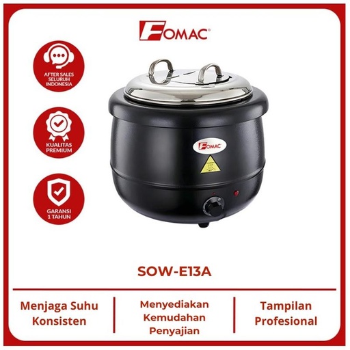 [EZO.5200032] FOMAC SOW Series ELECTRIC COMMERCIAL SOUP WARMER