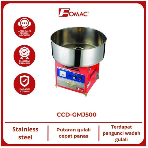 [EZO.5200034] FOMAC Mesin Gulali CCD-GMJ500