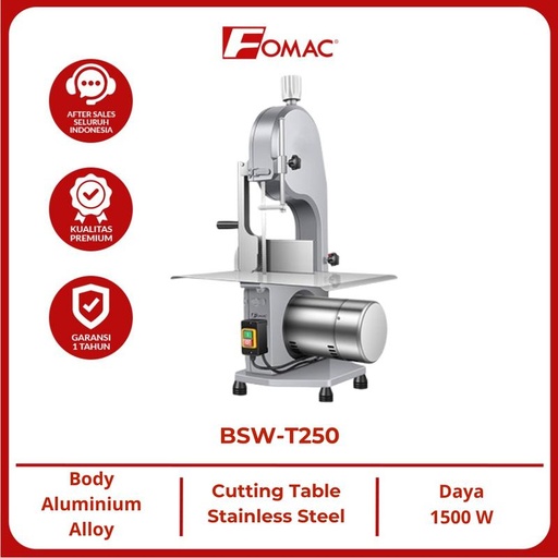 [EZO.5200046] FOMAC Bone Saw BSW-T250 Mesin pemotong tulang