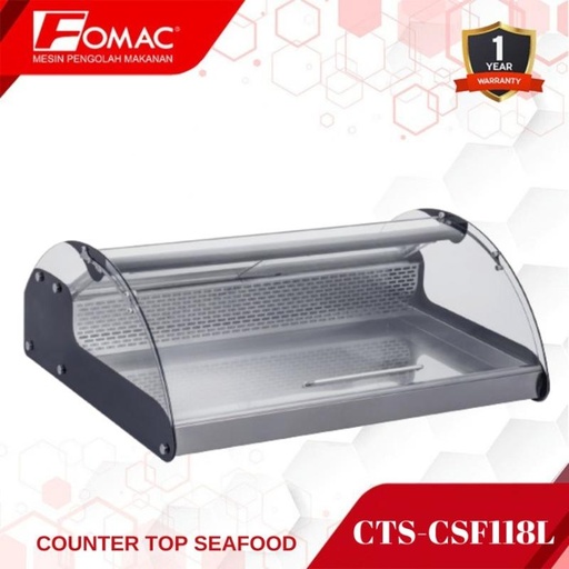 [EZO.5200059] Mesin Pendingin Makanan / Counter Top Seafood Showcase CTS-CSF118L 0088