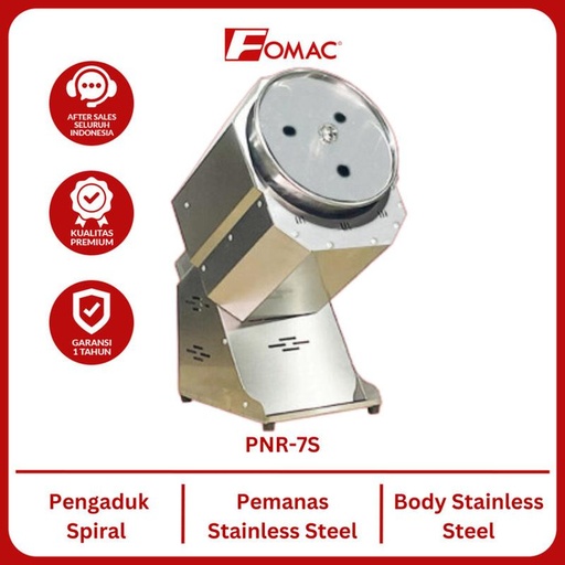 [EZO.5200061] Mesin Pemanggang Kacang PNR-7S Fomac 0088