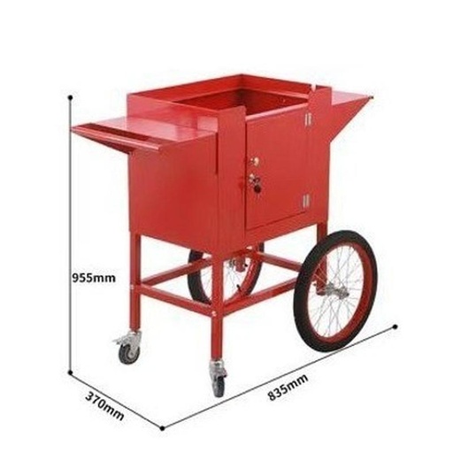 [EZO.5200066] POC-POP6C Popcorn Machine Cart "FOMAC" 0088
