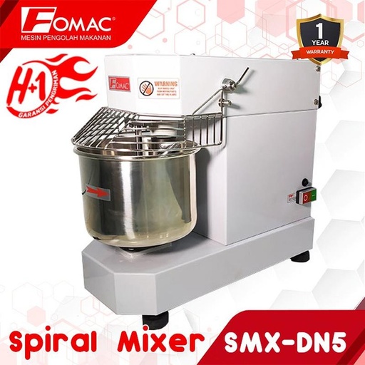 [EZO.5200067] Fomac Mesin Pengaduk Adonan Spiral Mixe / SMX-DN5 0088