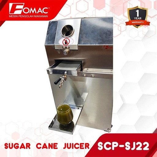 [EZO.5200070] FOMAC Sugar Cane Juicer SCP-SJ22 Mesin Pengekstrak Penggiling Jus Tebu 0088