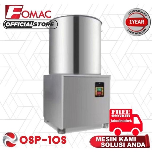 [EZO.5200077] FOMAC OSP-10S Oil Spinner Machine Mesin Pemisah Minyak Air Buah Sayur 0088