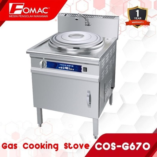 [EZO.5200093] FOMAC Gas Cooking Stove COS-G670 Kompor Rebusan Soup Mie Keran Air 0088