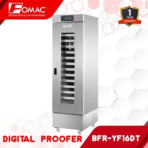 [EZO.5200096] FOMAC Digital Proofer BFR-YF16DT Mesin Pengembang Adonan Roti Donat 0088