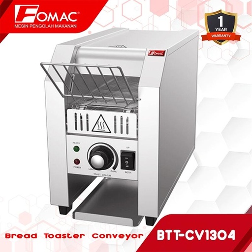 [EZO.5200099] FOMAC Bread Toaster Conveyor BTT-CV1308 Mesin Pembakar Roti Pemanggang 0088
