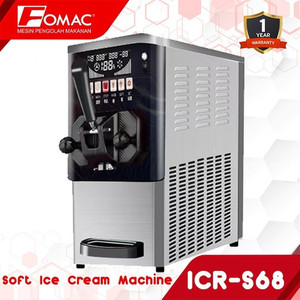 [EZO.5200104] FOMAC Soft Ice Cream Machine ICR-S68 1 Tuas Mesin Es Kirm Lembut 0088