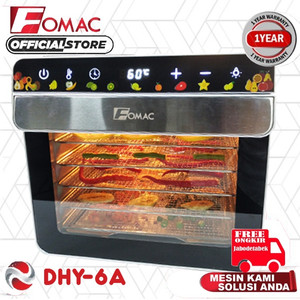[EZO.5200122] FOMAC Electric Food Dehydrator DHY-06A Mesin Pengering Makanan Buah 0088