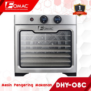 [EZO.5200124] FOMAC Dehydrator DHY-08C Mesin Pengering 8 Tray Buah Sayur Daging Listrik 0088