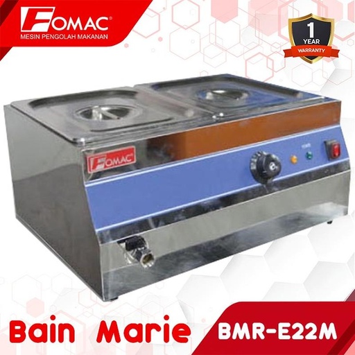 [EZO.5200129] Mesin Bain Marie Pemanas Makanan dan Pelumer Cokelat BMR-E22M FOMAC 0088