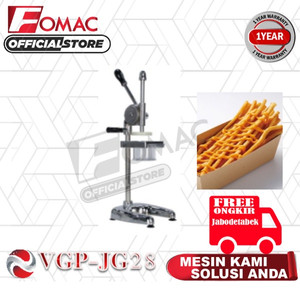 [EZO.5200131] Alat Pencetak Kentang Panjang Long Potato Press Machine VGP-JG28 FOMAC 0088