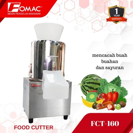 [EZO.5200140] Mesin Pemotong Buah Dan Sayuran Food Cutter FCT-160 FOMAC 0088