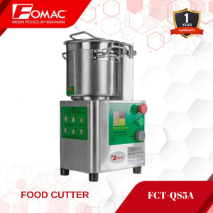[EZO.5200141] Mesin Cacah Food Cutter FCT-QS5A FOMAC 0088