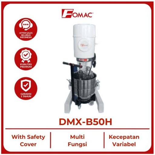 [EZO.5200153] Fomac Heavy Duty Planetary Dough Mixer DMX-B50H