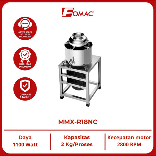 [EZO.5200160] FOMAC Pengaduk Daging Meat Mixer MMX-R18NC 0088