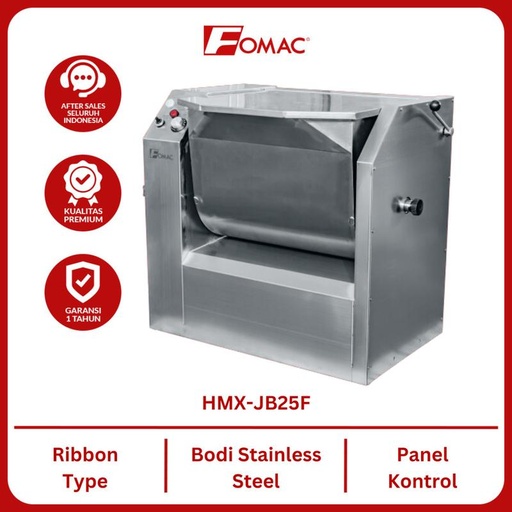 [EZO.5200168] Mixer Horizontal Multifungsi HMX-JB25/HMX-JB25F Fomac 0088