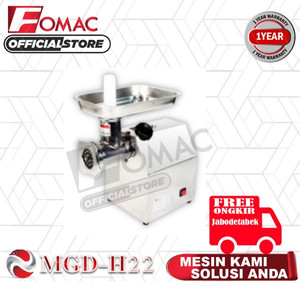 [EZO.5200172] FOMAC Mesin Penggiling Daging Meat Grinder MGD-H22 Mesin Pecincang 0088