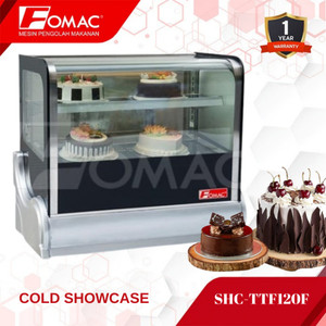 [EZO.5200190] Mesin Pendingin Kue Counter Cake Showcase Flat Table/SHC-TTF120F FOMAC 0088