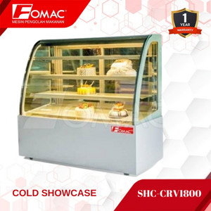 [EZO.5200191] Mesin Showcase Pendingin Cold Showcase SHC-CRV1800 FOMAC 0088