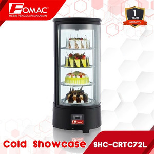 [EZO.5200195] FOMAC SHC-CRTC72L Mesin Showcase Pendingin Kue Counter Cake Display 0088