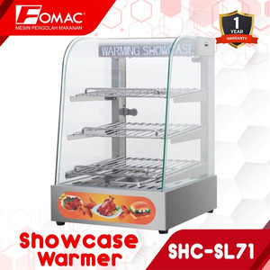 [EZO.5200196] FOMAC Showcase Warmer SHC-SL71 SL72 Mesin Etalase Penghangat Makanan 0088