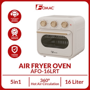 [EZO.5200204] FOMAC Air Fryer Oven AFO-16LRT Mesin Pemanggang Penggoreng Makanan Tanpa Minyak 5in1 0088