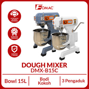 [EZO.5200215] FOMAC Planetary Dough Mixer DMX-B15C Mesin Pengaduk Adonan Roti Dan Kue 15 Liter 0088