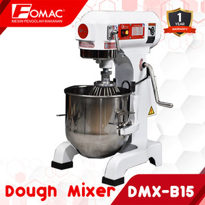 [EZO.5200220] FOMAC Planetary Dough Mixer 15 Liter  DMX-B15 Mesin Pengaduk Pencampur Adonan Roti Kue Tepung Kering 0088