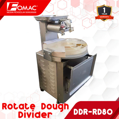 [EZO.5200244] FOMAC Rotate Dough Divider DDR-RD50 DDR-RD80 Mesin Penakar Adonan