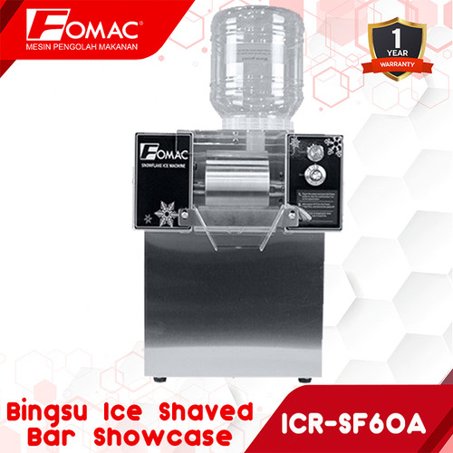 [EZO.5200249] ICR-SF60A Bingsu Ice Shaved Machine FOMAC Mesin Serut Es Salju Manisan