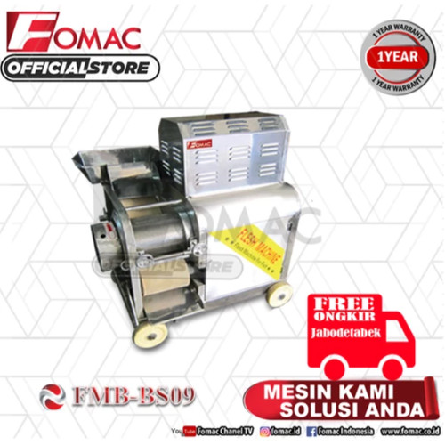 [EZO.5200286] Mesin Pemisah Tulang Ikan Fish Meat Bone Separator FMB-BS09 FOMAC