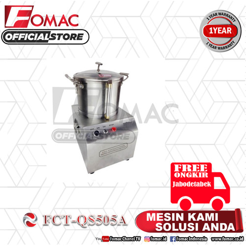[EZO.5200308] Mesin Food Cutter FCT-QS505A Universal Fritter FOMAC